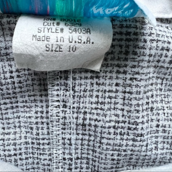 On The Way True VTG Retro School Girl Uniform Shift Midi Oversized Dress EUC 10 - Picture 4 of 4